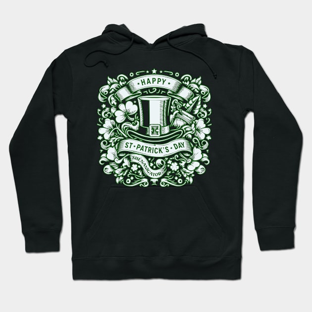 Happy St Patrick's Day Hoodie by Scaryzz